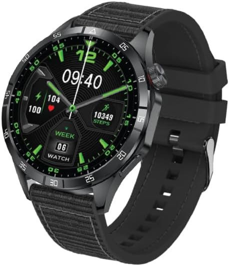 Green Lion Signature Pro Smart Watch Black Green Lion Signature Pro Smart Watch Black